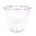 RPET Plastic Cup 280ml w/Closed Dome Lid + Partition - Box 800 Units