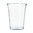 Vaso plástico 425ml - Medido a 300ml - c/ Tapa plana cerrada - Caja 1072 unidades