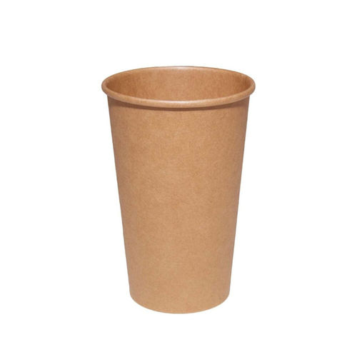 100% Kraft Paper Cup (16Oz) 480ml - Pack 50 Units