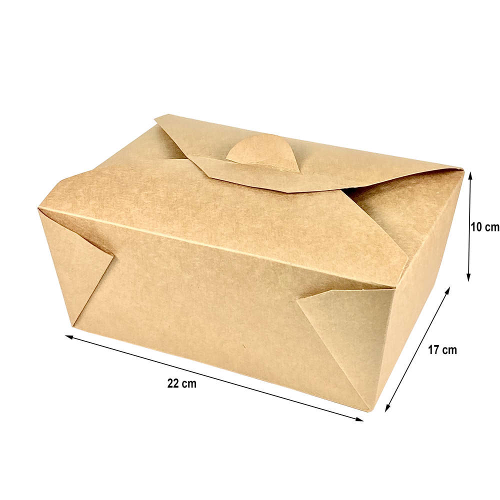 Large Paper Lunch Box - EcPack