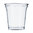360ml RPET Plastic Cup with Perforated Dome Lid - Box 1250 Units